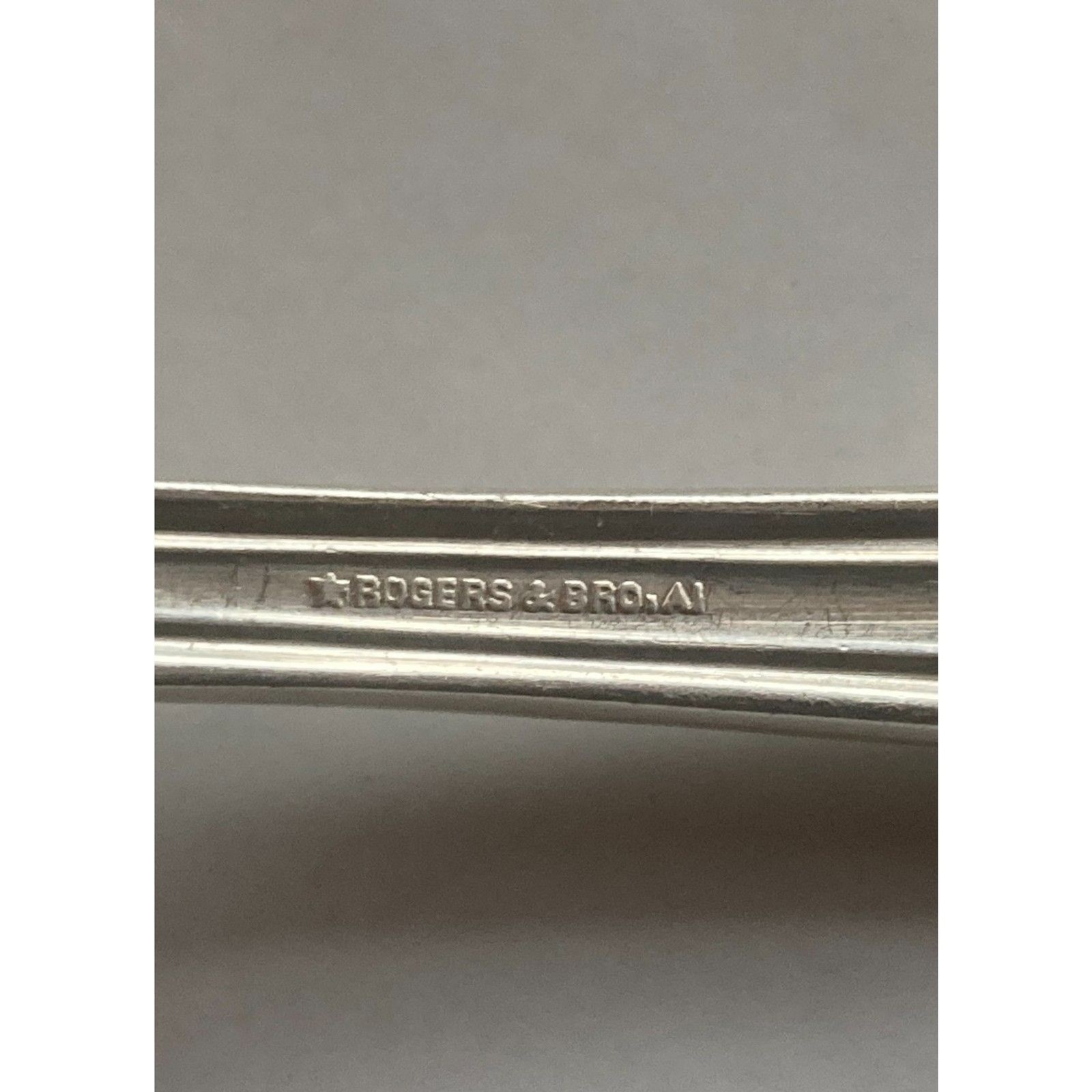 1921 Empire Rogers & Bros Silverplate Serving Spoon