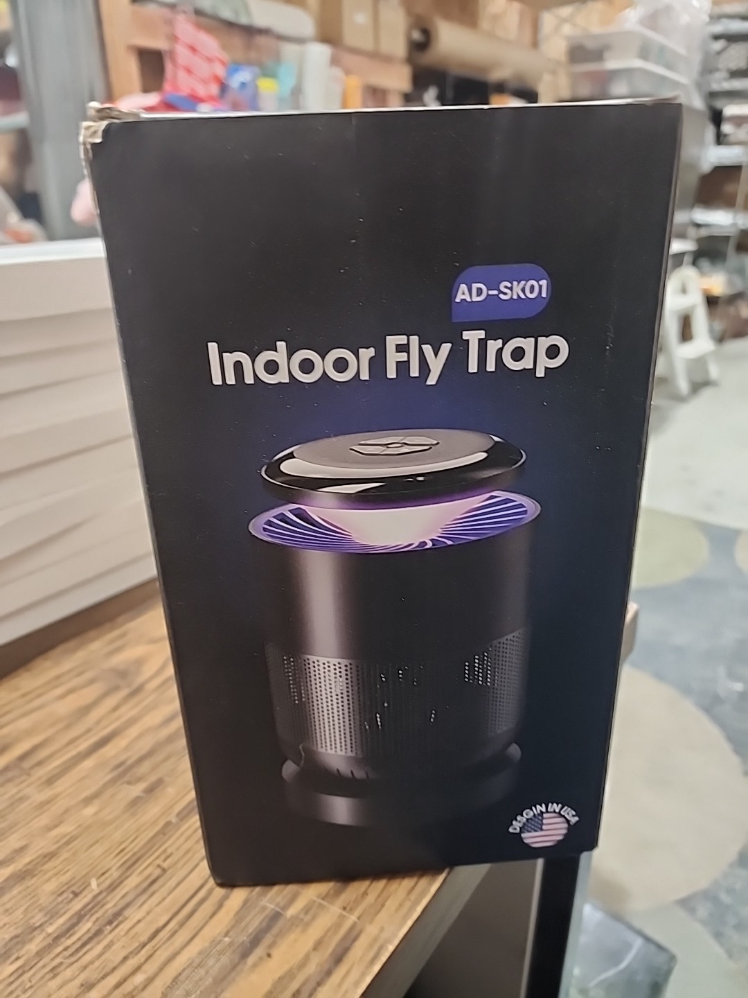 Fly Trap Indoor, Bug Light, Remote Control Fruit Fly, Gnats, Plant Pests, Moths