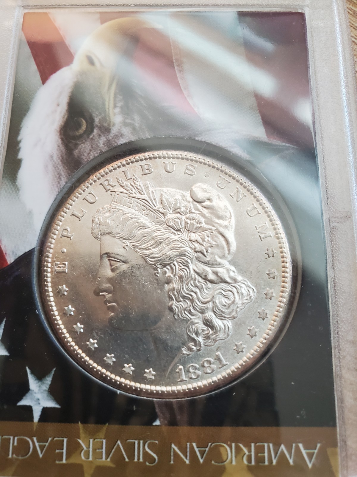 1881 Morgan Silver Dollar Uncirculated