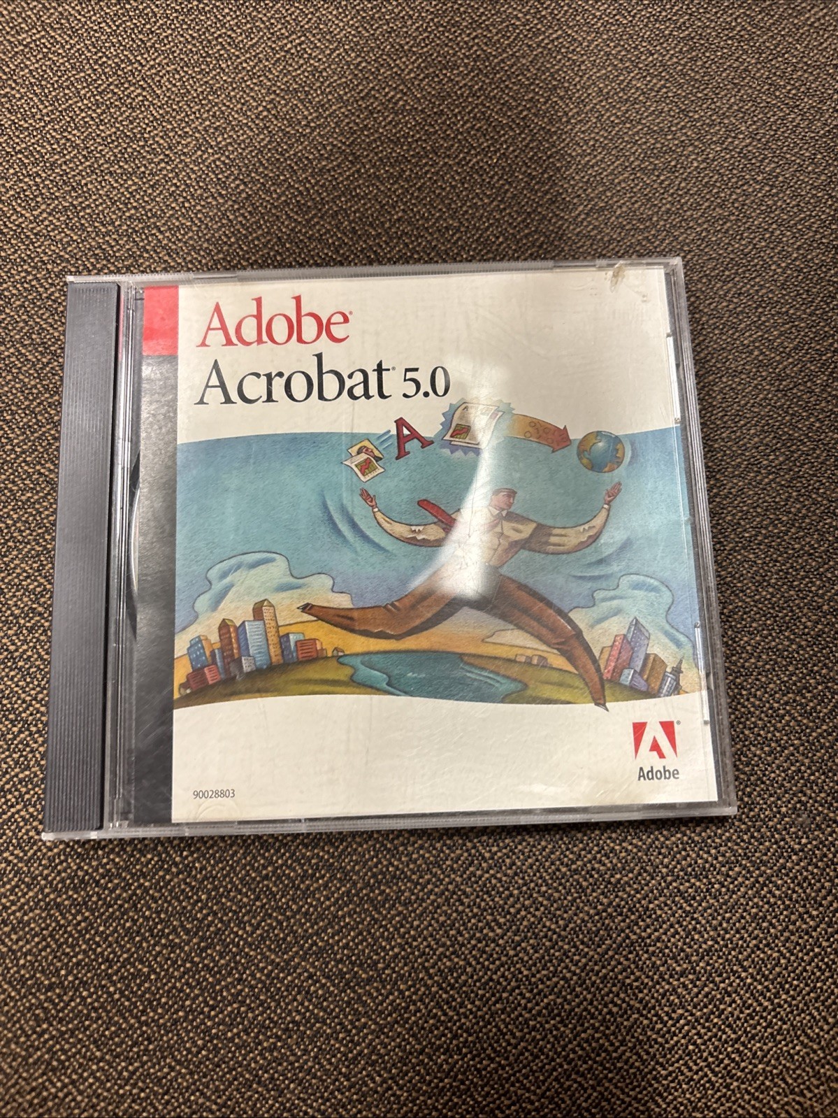 Adobe Acrobat 5.0 (90028803) for Windows CD ROM DVD Upgrade Not Tested