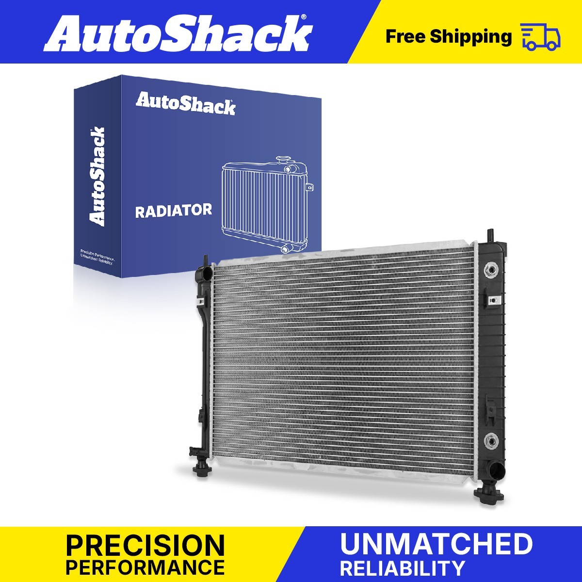 Radiator for Chevrolet, Equinox 2006-2009, V6 3.4L 3.6L