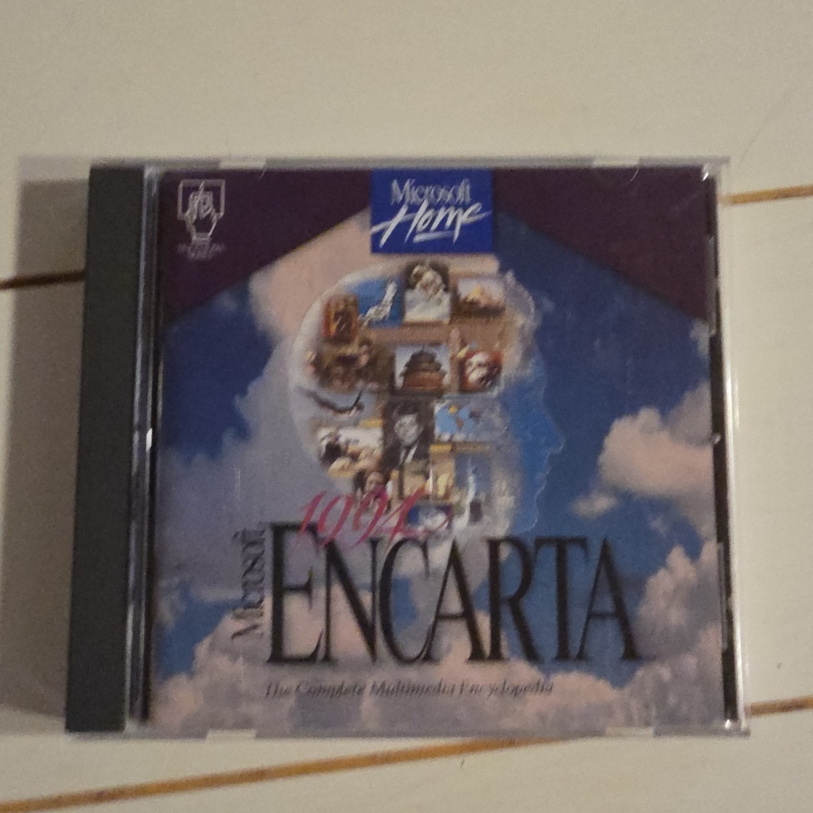 Microsoft ENCARTA 1994 VINTAGE CD FOR MAC Version