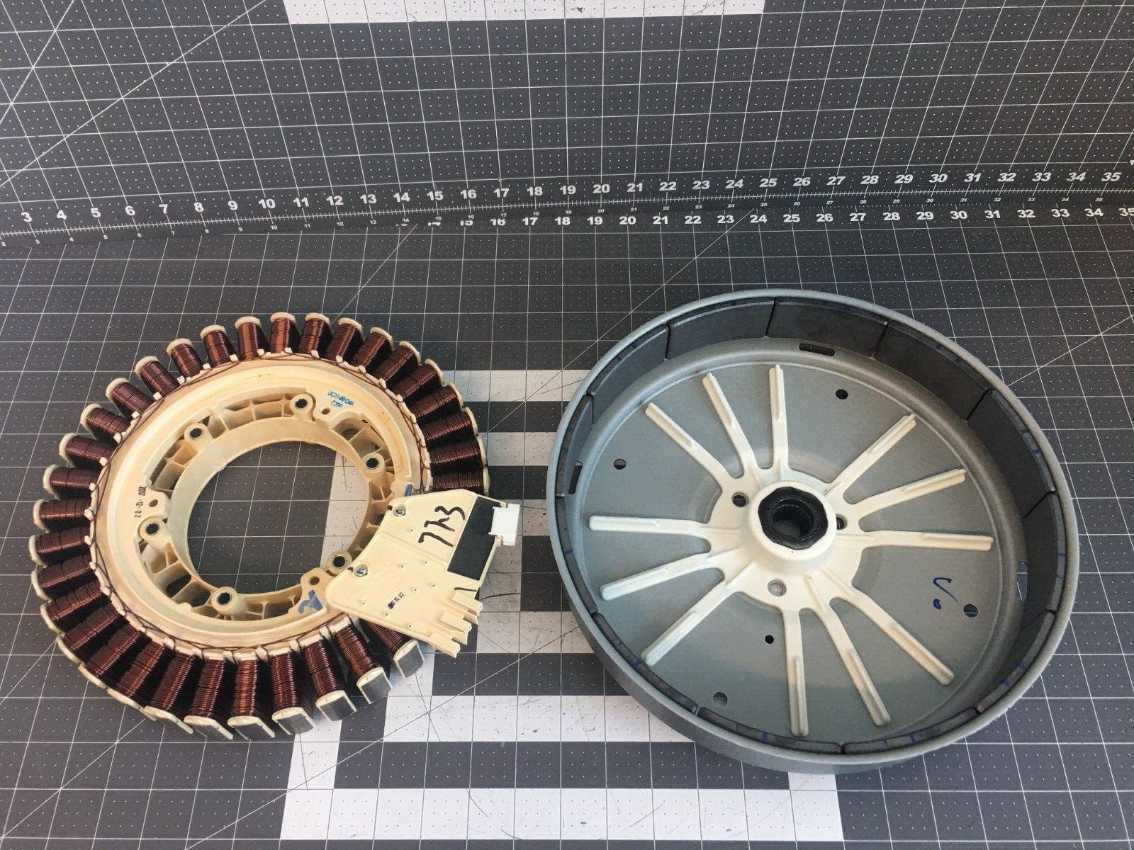 Samsung Washer Rotor/Stator Assembly P# DC31-00124A DC97-20194A DC93-00703A
