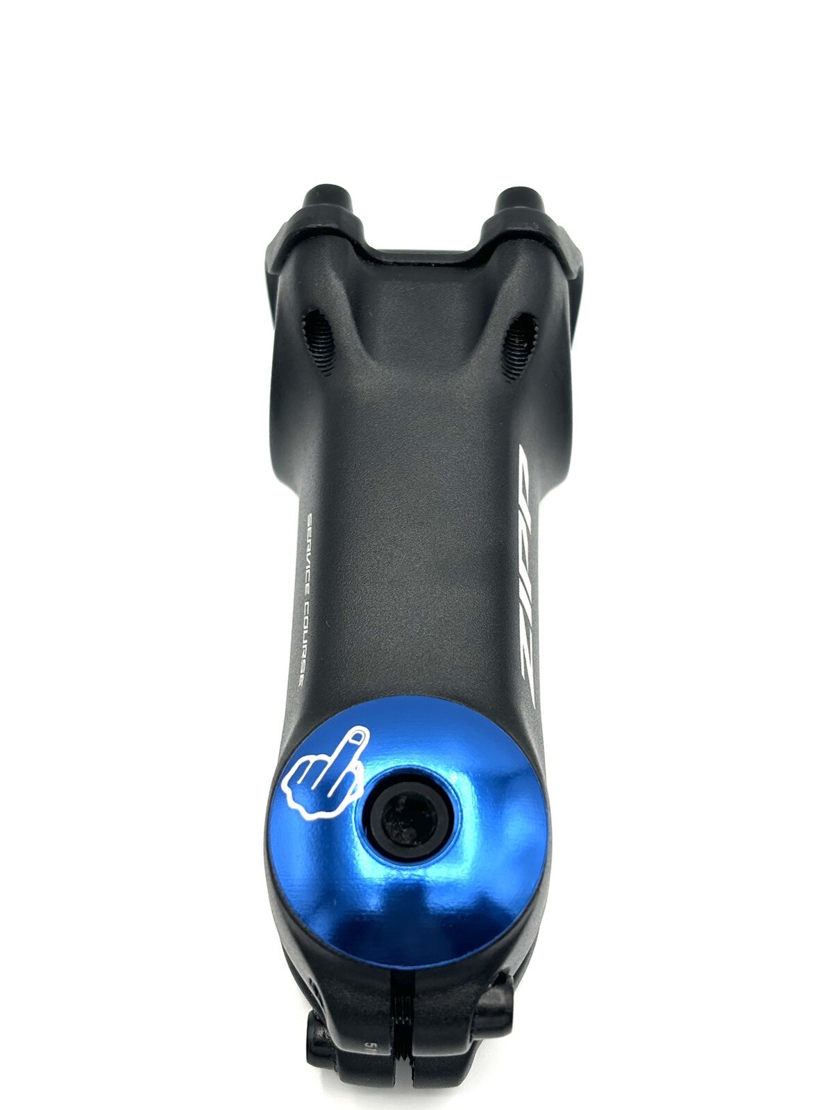 Flippin the bird- Threadless Bicycle Headset Stem Cap 1 1/8" Finger