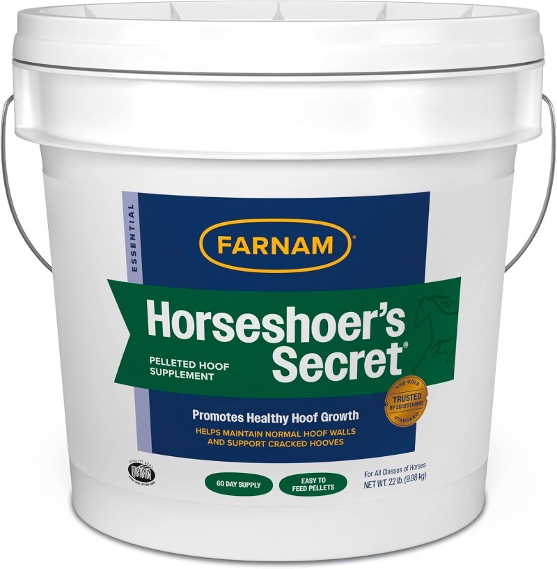 Farnam Horseshoer's Secret Pelleted Hoof Supplement -promotes growth,22lb.,60day