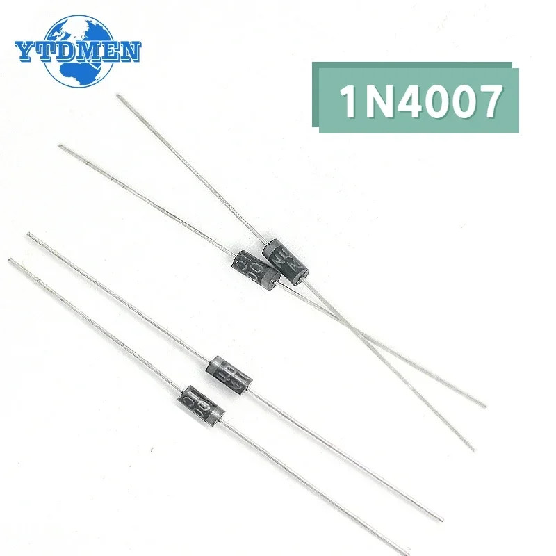 New 50/100PCS 1N4007 Diode 1A 1000V Rectifier Diode DO-41 Fast IN4007 US SHIP