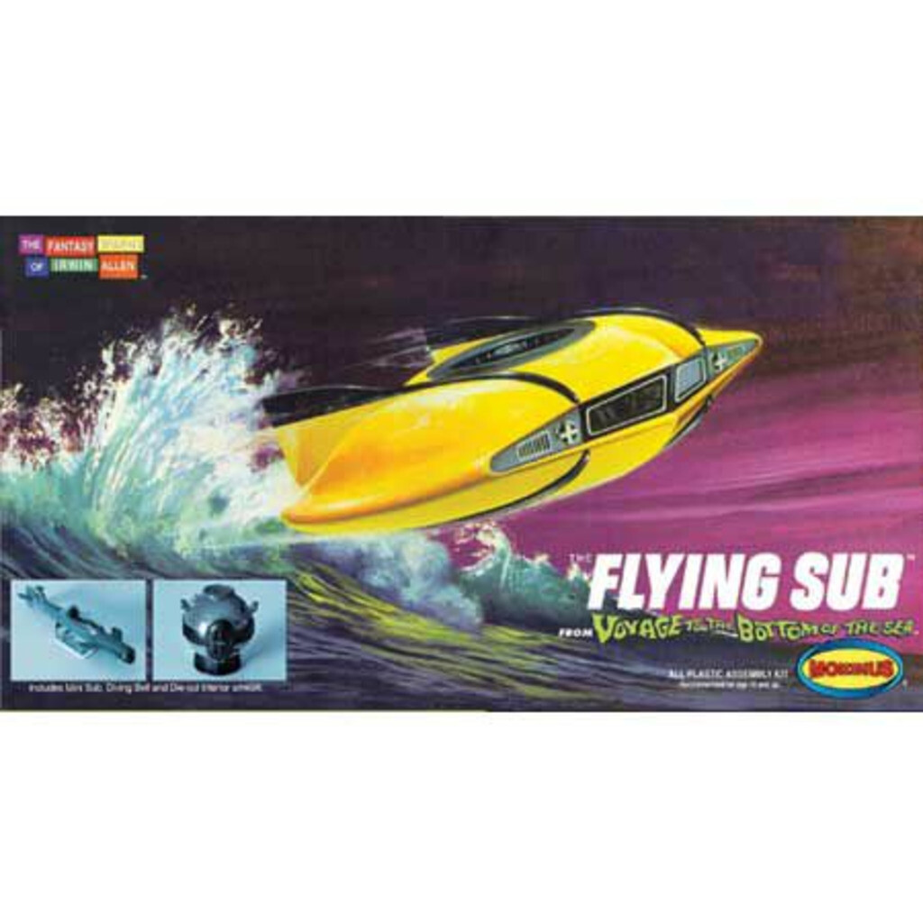 Moebius Models 101 Flying Sub Mini Set