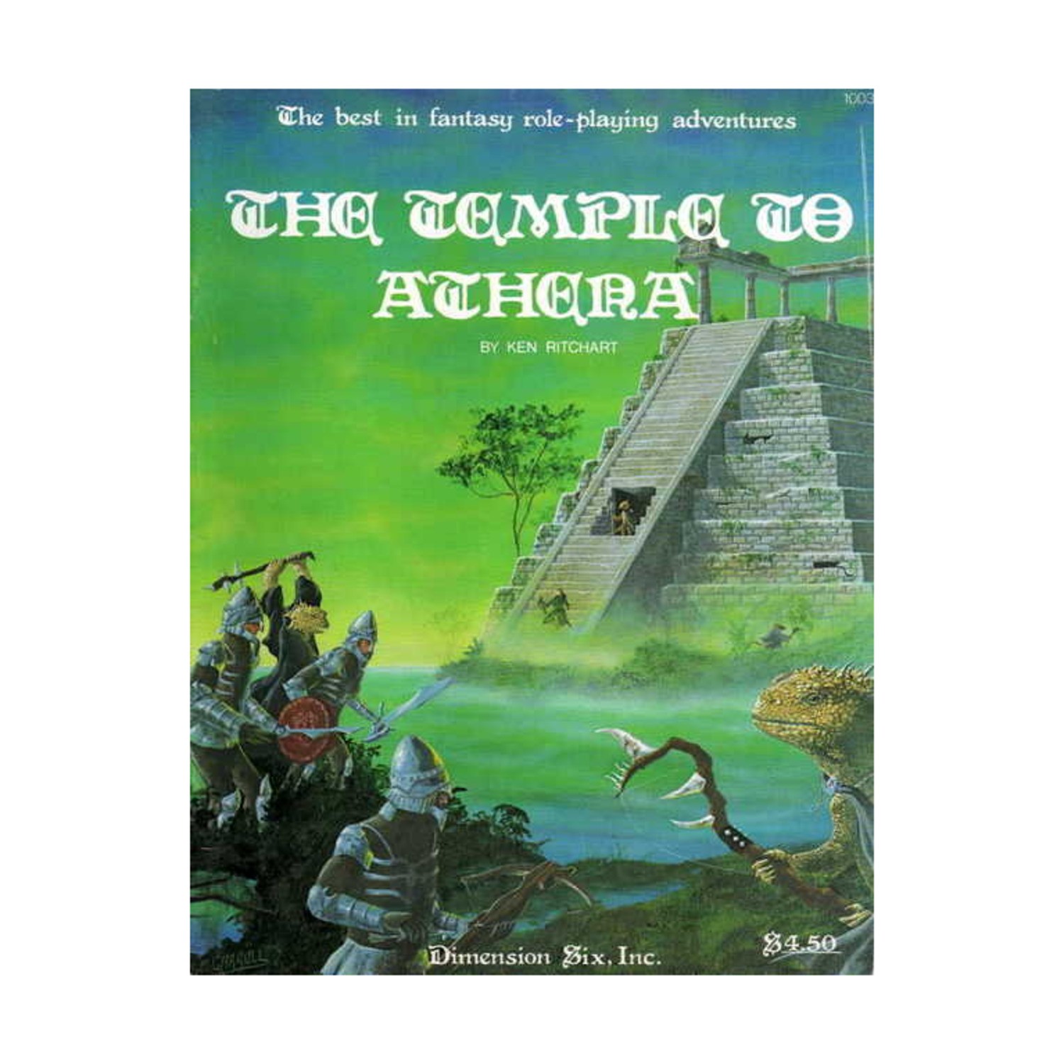 Dimension Six Fantasy RPG Temple to Athena VG