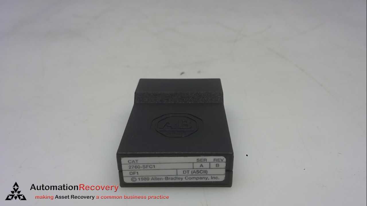 ALLEN BRADLEY 2760-SFC1, SERIES A, PROTOCOL CARTRIDGE MEMORY MODULE, NEW #261599