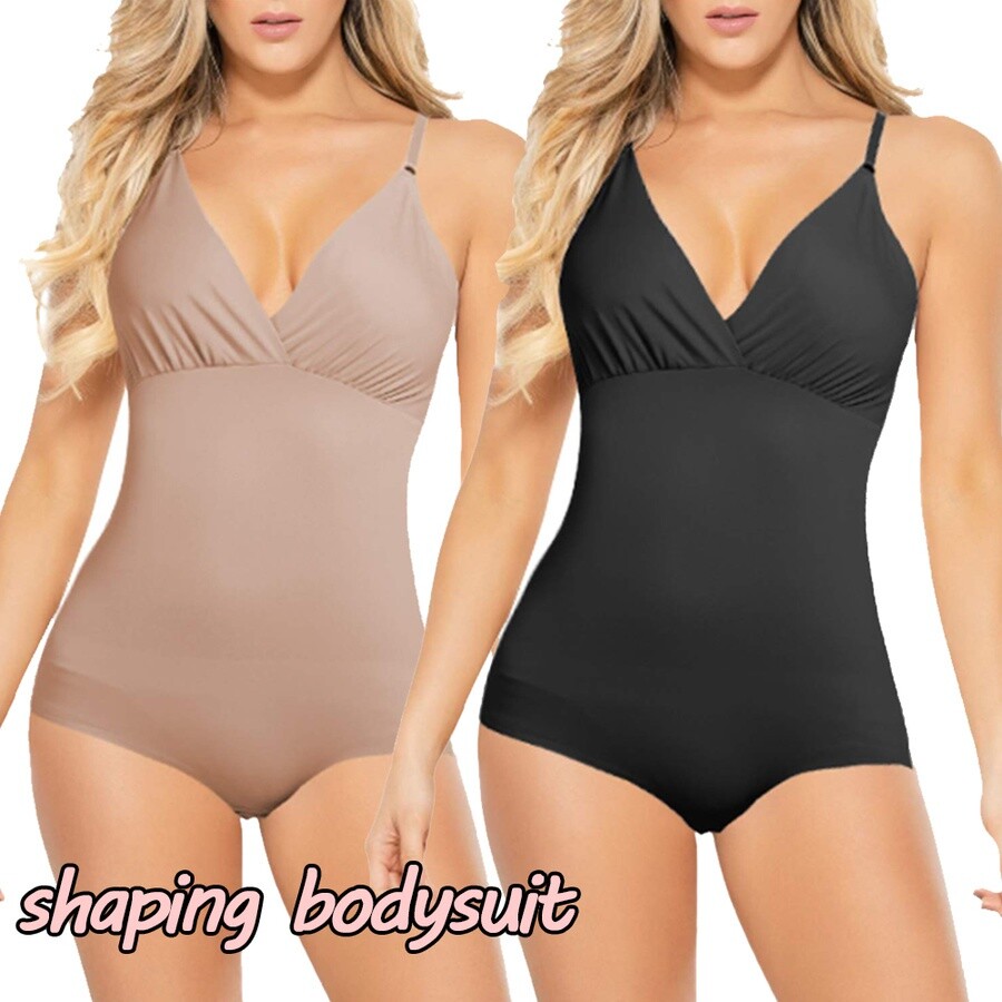 Women All In One Body Shaper Tummy Control Waist Trainer Bodysuit Underwear US