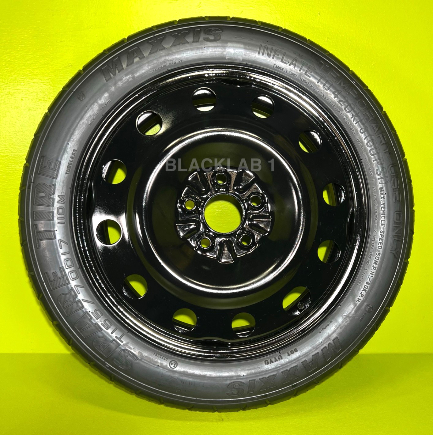 SPARE TIRE 155/70-17" FITS:2023 2024 2025 HONDA ACCORD 25.6 INCHES TIRE DIAMETER