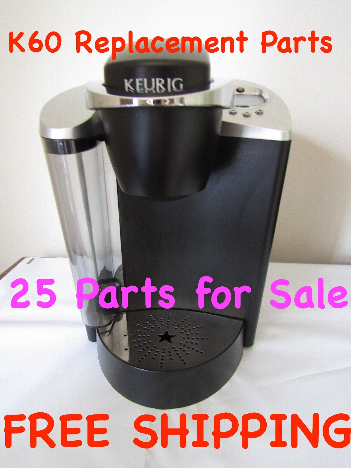 KEURIG K60 SPECIAL EDITION REPLACEMENT PARTS, MULTI-PART LISTING, CHECK IT OUT!!