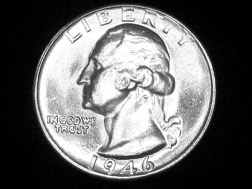 1946-D Washington Quarter --- Choice Uncirculated