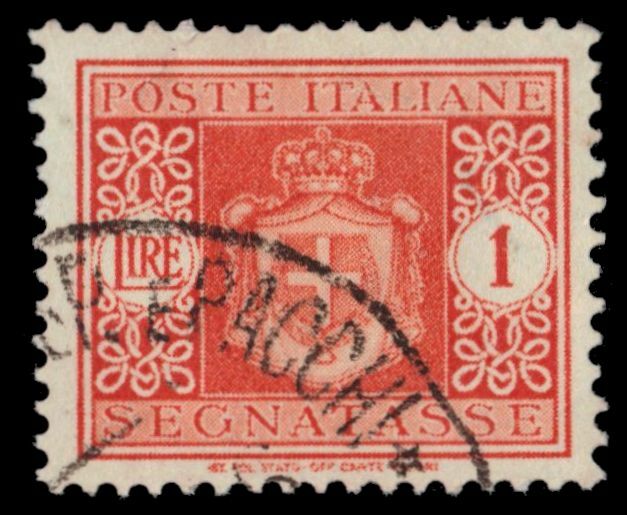 ITALY J49 - National Coat of Arms "Postage Due" (pf97623)
