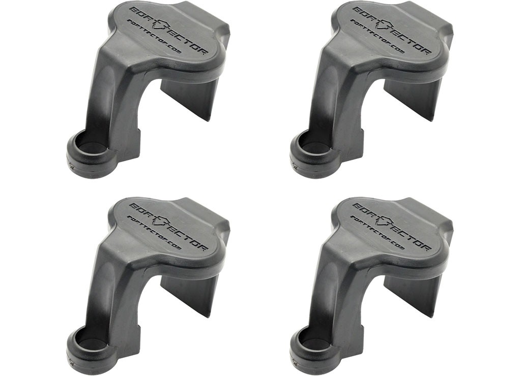 Extreme Max 3005.5067 BoatTector Pontoon Rail Fender Hanger/Adjuster Blk 4-Pack