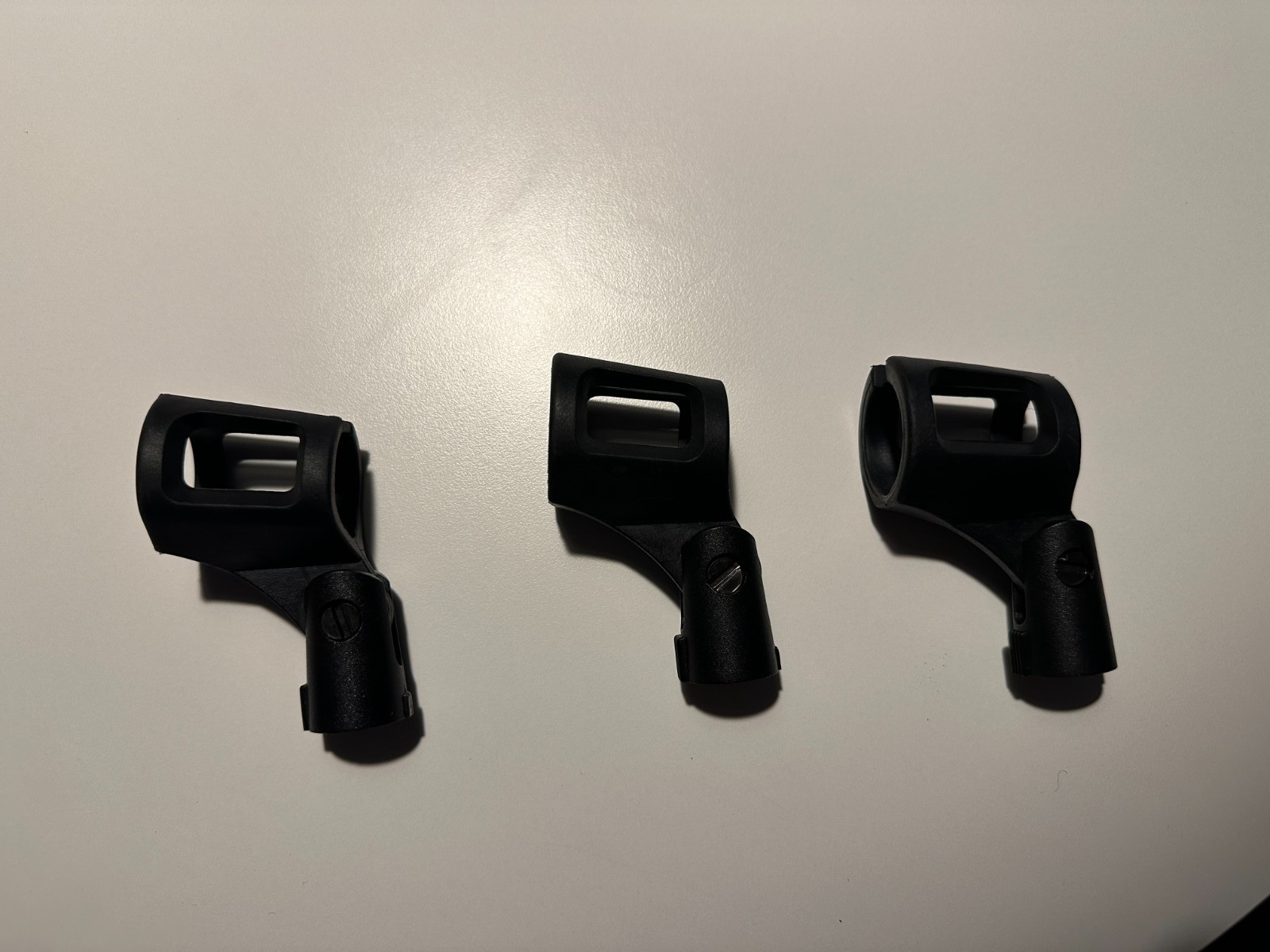 On-Stage MY110 Unbreakable Rubber Wireless Mic Microphone Clip "Lot of 3"