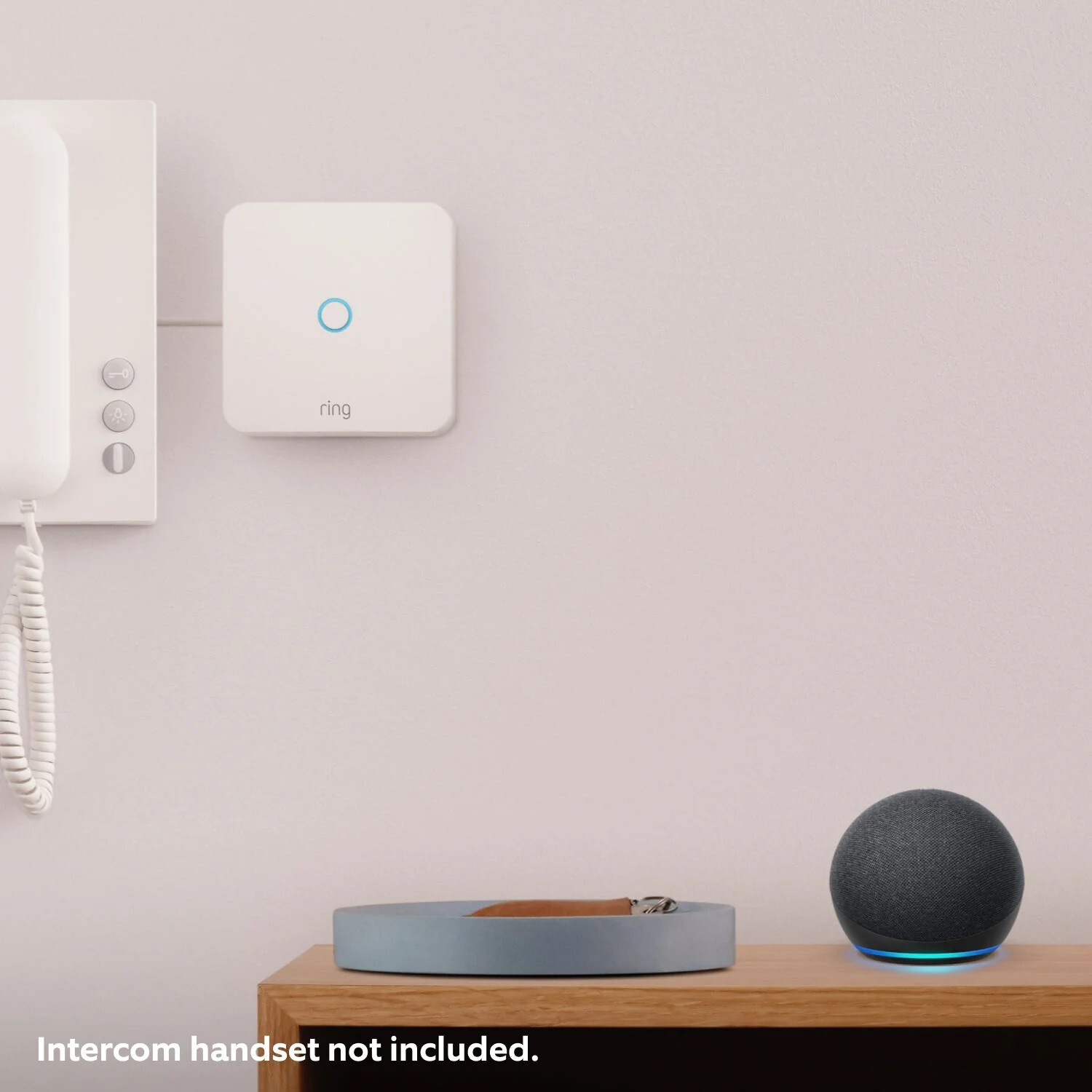 RING Intercom Two-Way Talk, Remote Unlock, Alexa, Auto Verify Door Release NEW