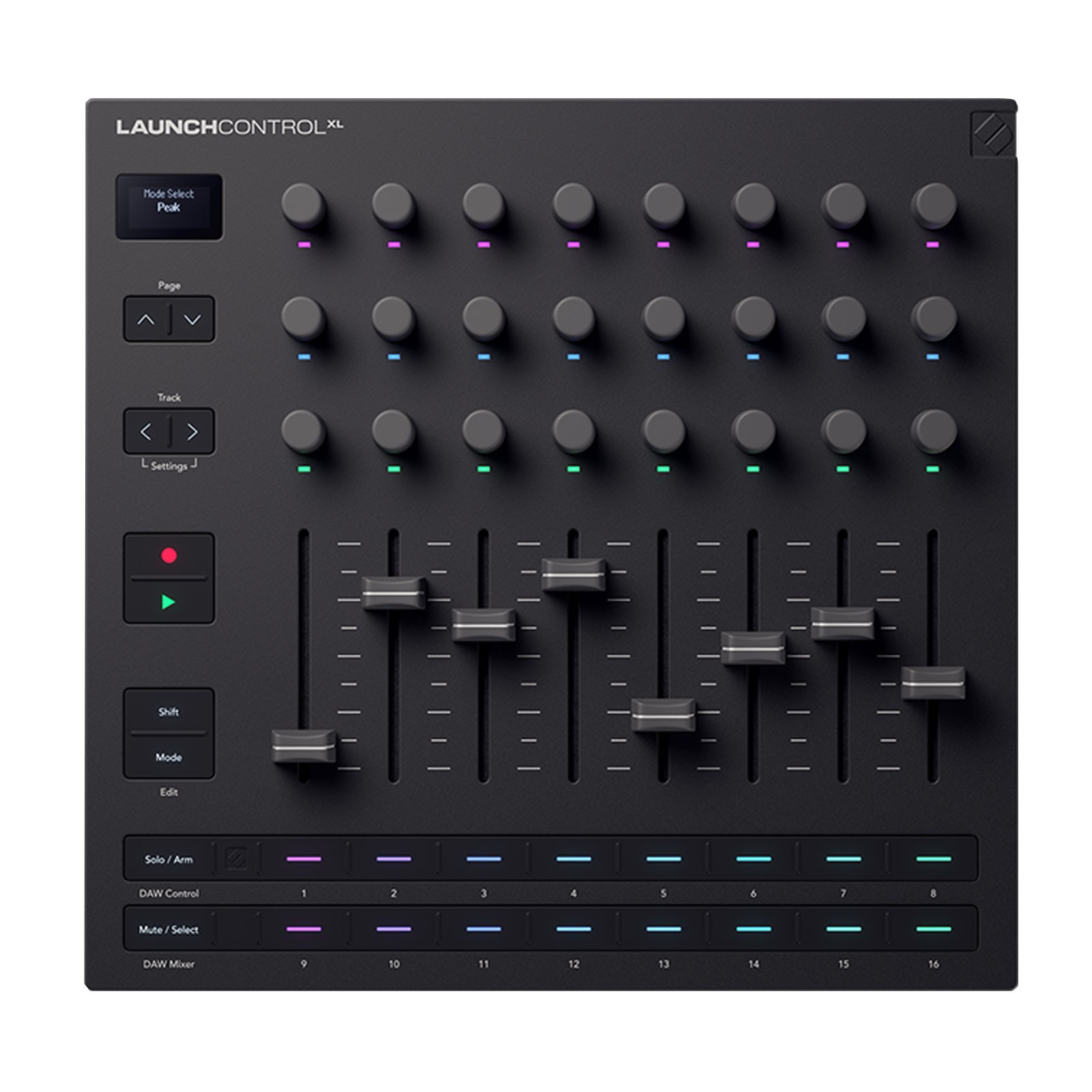 Novation Launch Control XL 3 DAW Midi Control Surface w Headphones