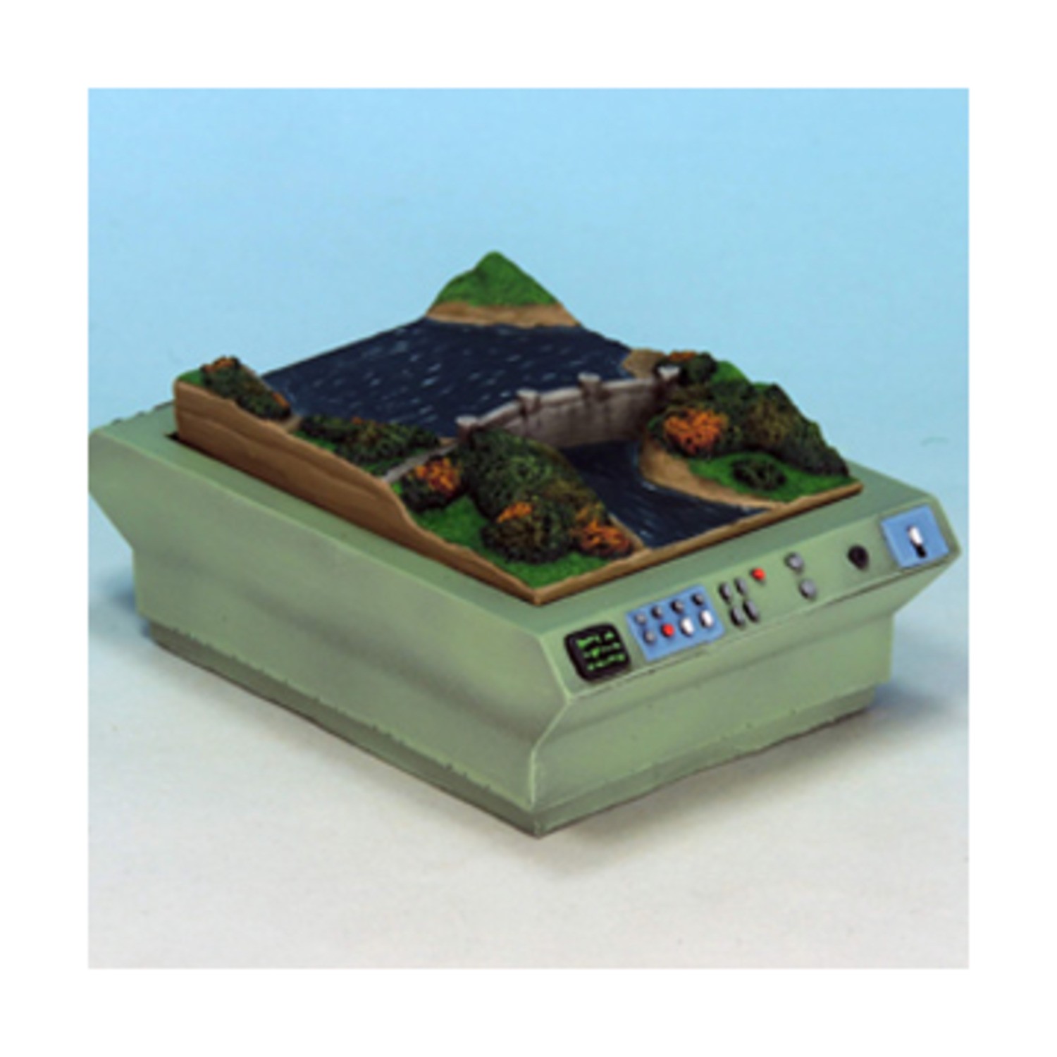 Crooked Dice 7TV Terrain 28mm Hoover Dam Map Console  New