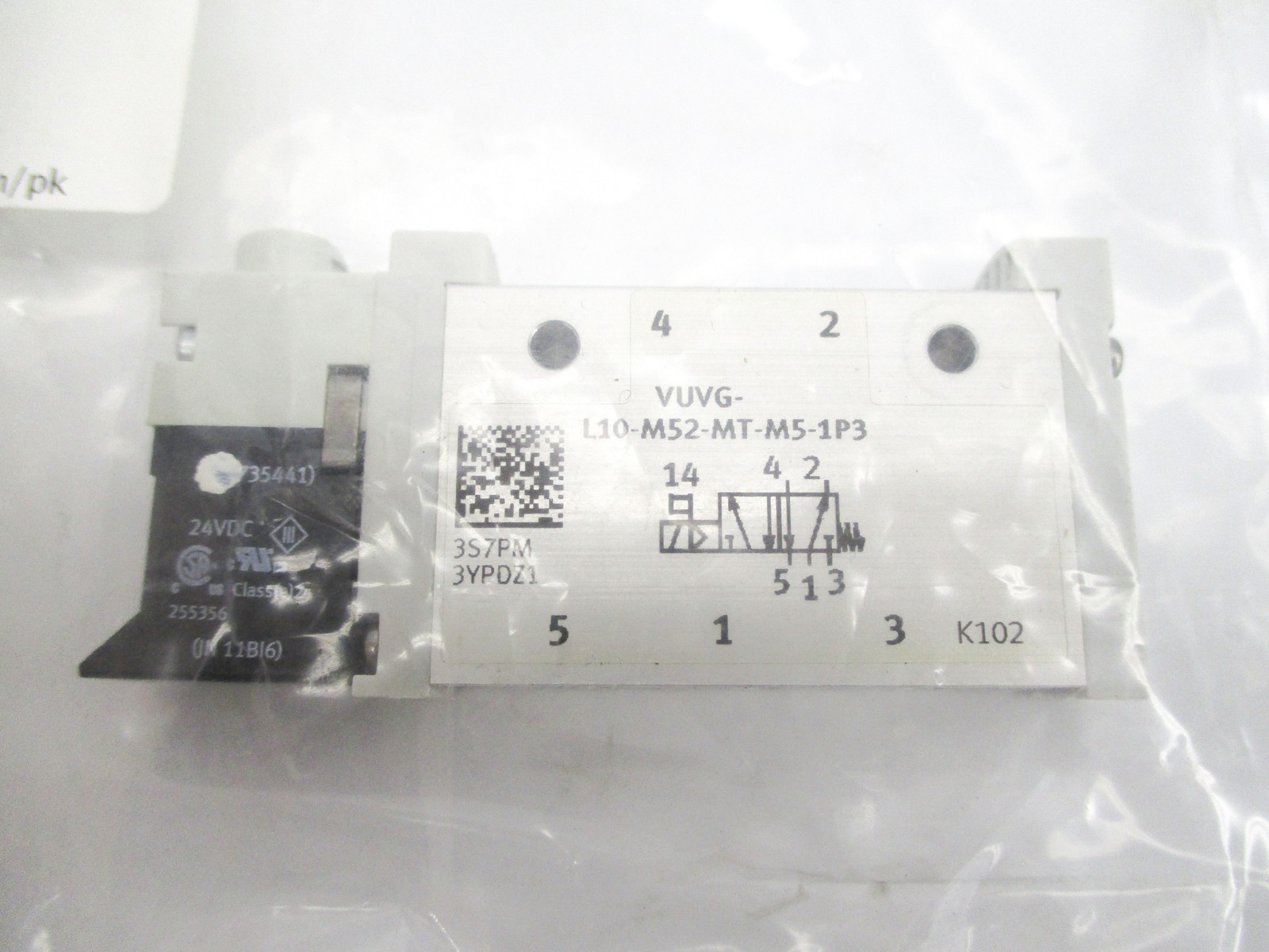 FESTO VUVG-L10-M52-MT-M5-1P3 24VDC NSMP