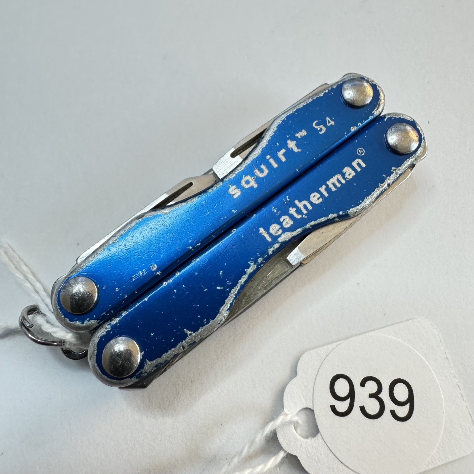 Leatherman Squirt S4 Multi Tool Multifunction Pocket Knife EDC Blue #939