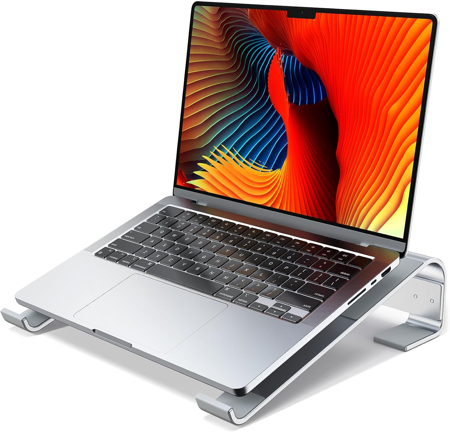 Laptop Stand for Desk, Aluminum Laptop Riser, Ergonomic Computer Stand Compatibl