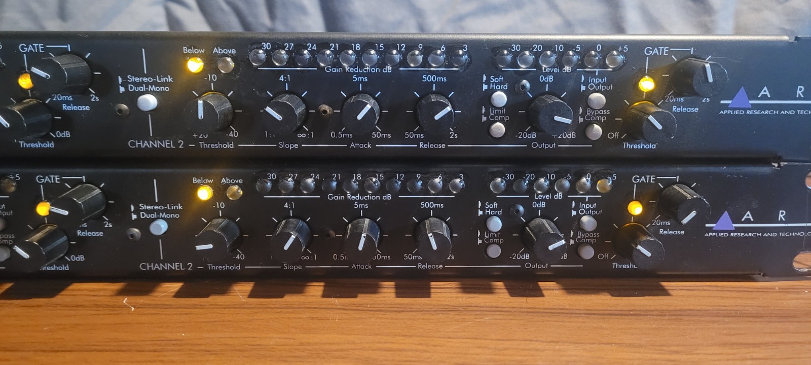 (Pair!) ART SC2 Two Channel Compressor/Limiter (Work Great!)