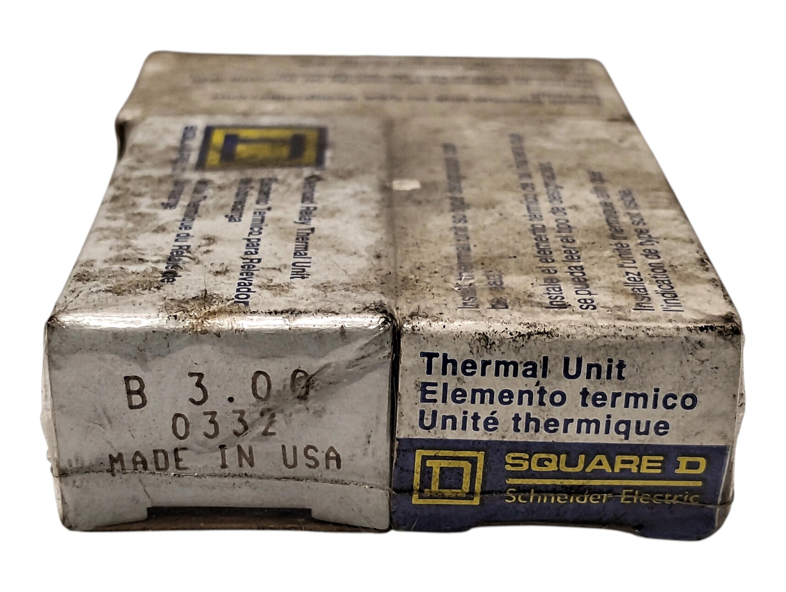 Square D B3.00 Class 20 Thermal Unit for Overload Relay