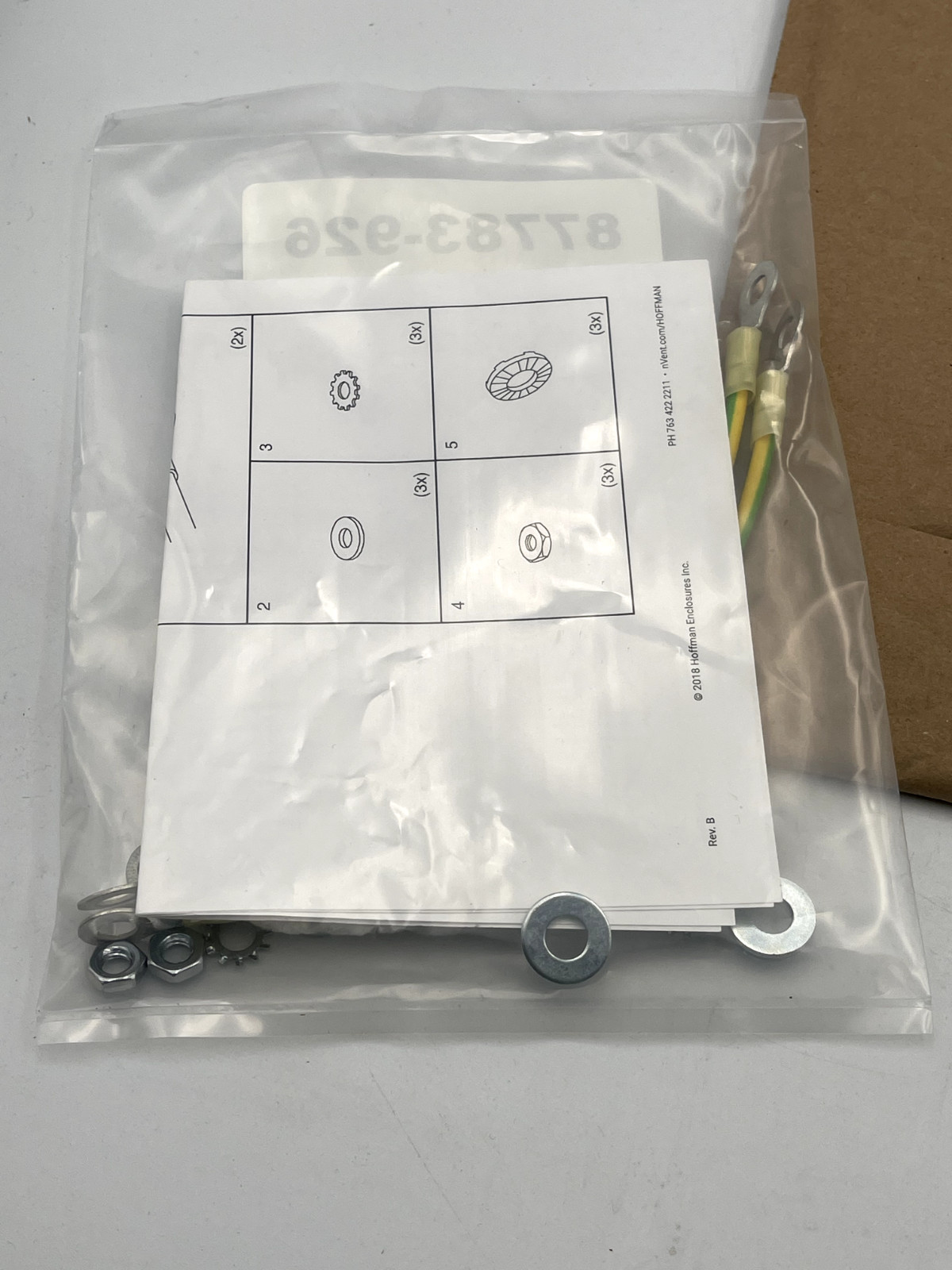 NVENT HOFFMAN DBGRDK 14393 DATACOM WALLMOUNT GROUNDING KIT