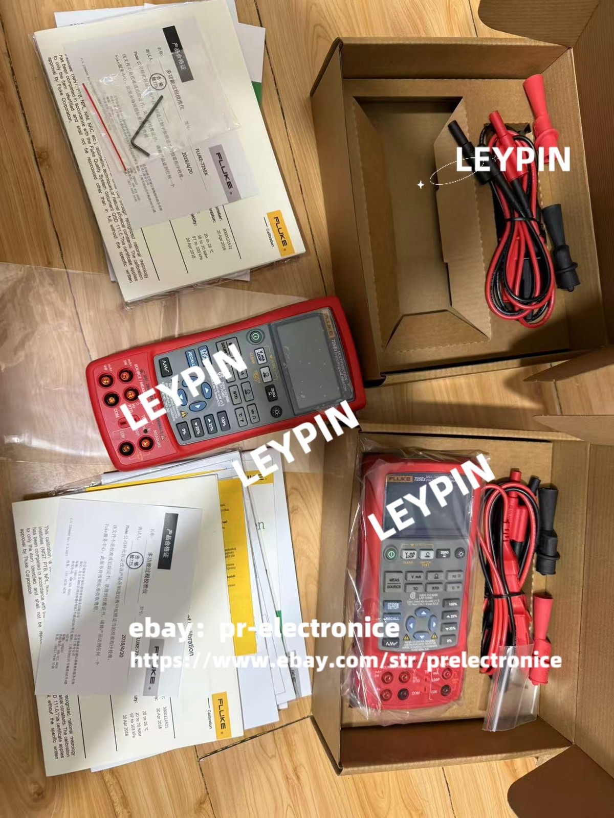 1pcs NEW Fluke 725Ex Multifunction Process Calibratore#Pr