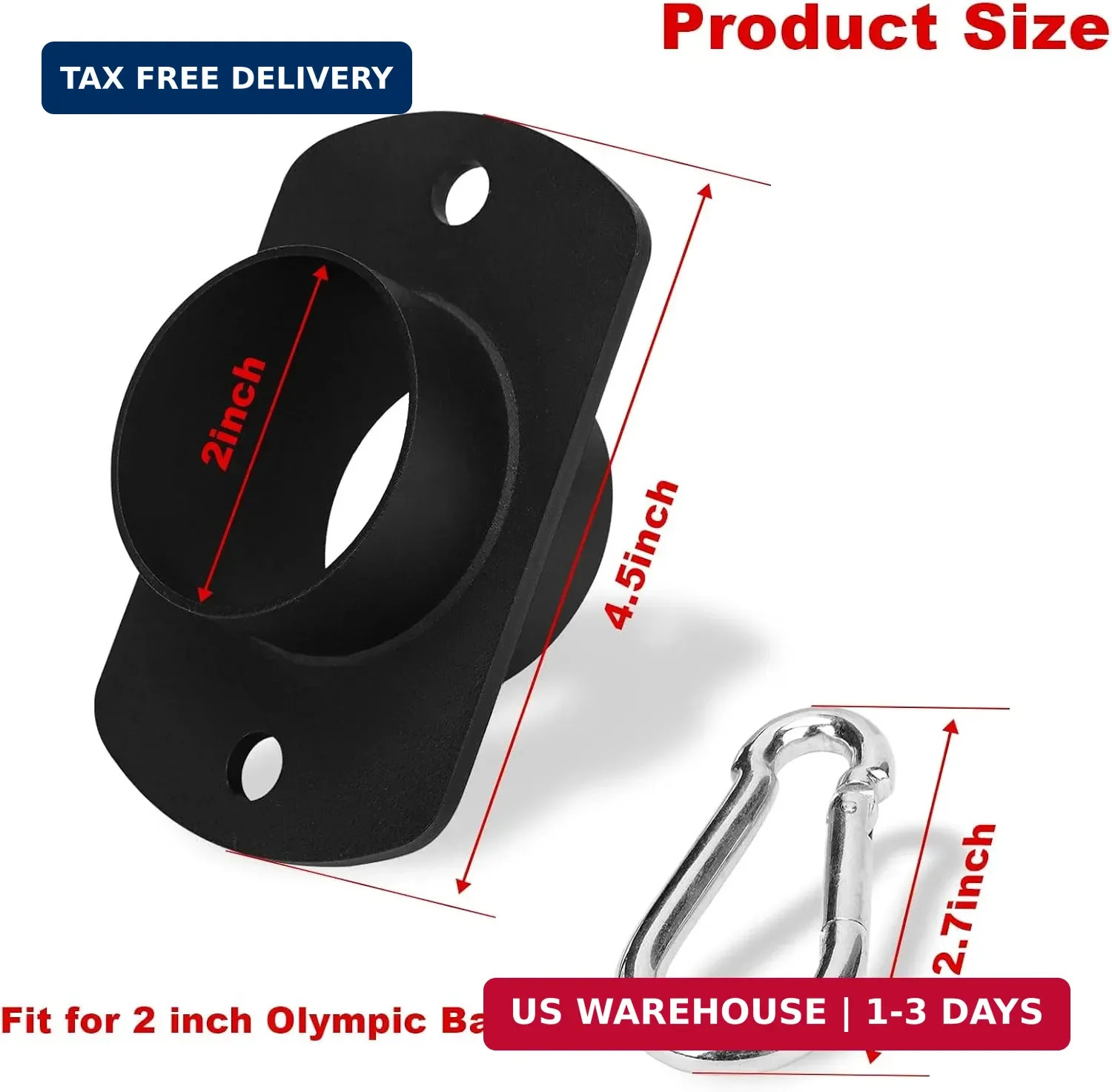 Landmine Eyelet Attachment,T-Bar Row Platform Post Insert Landmine Attachment Fi
