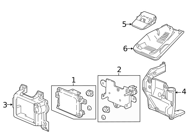 Genuine Honda Collision Avoidance Camera 36160-T3Z-A84