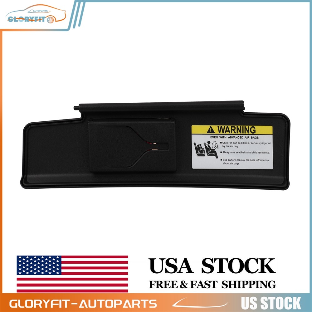 For 2006-2015 Mazda MX-5 Miata Black Left Driver Side Sun Visor