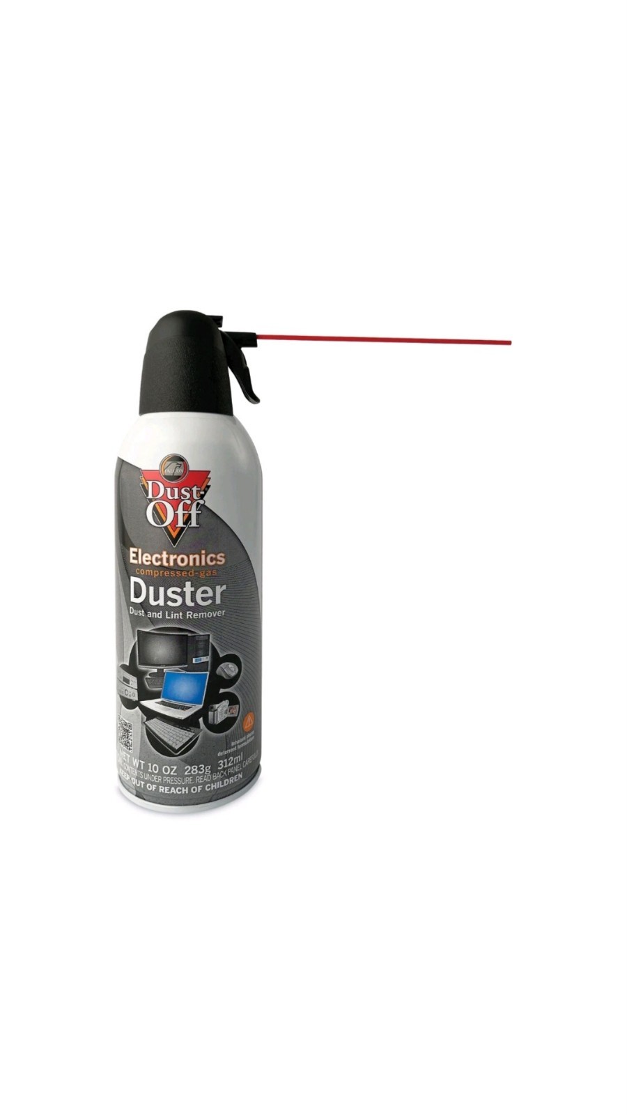 🔥Falcon Dust-Off Electronics Compressed Gas Duster, 10oz - 4 Pack FREE SHIPPING