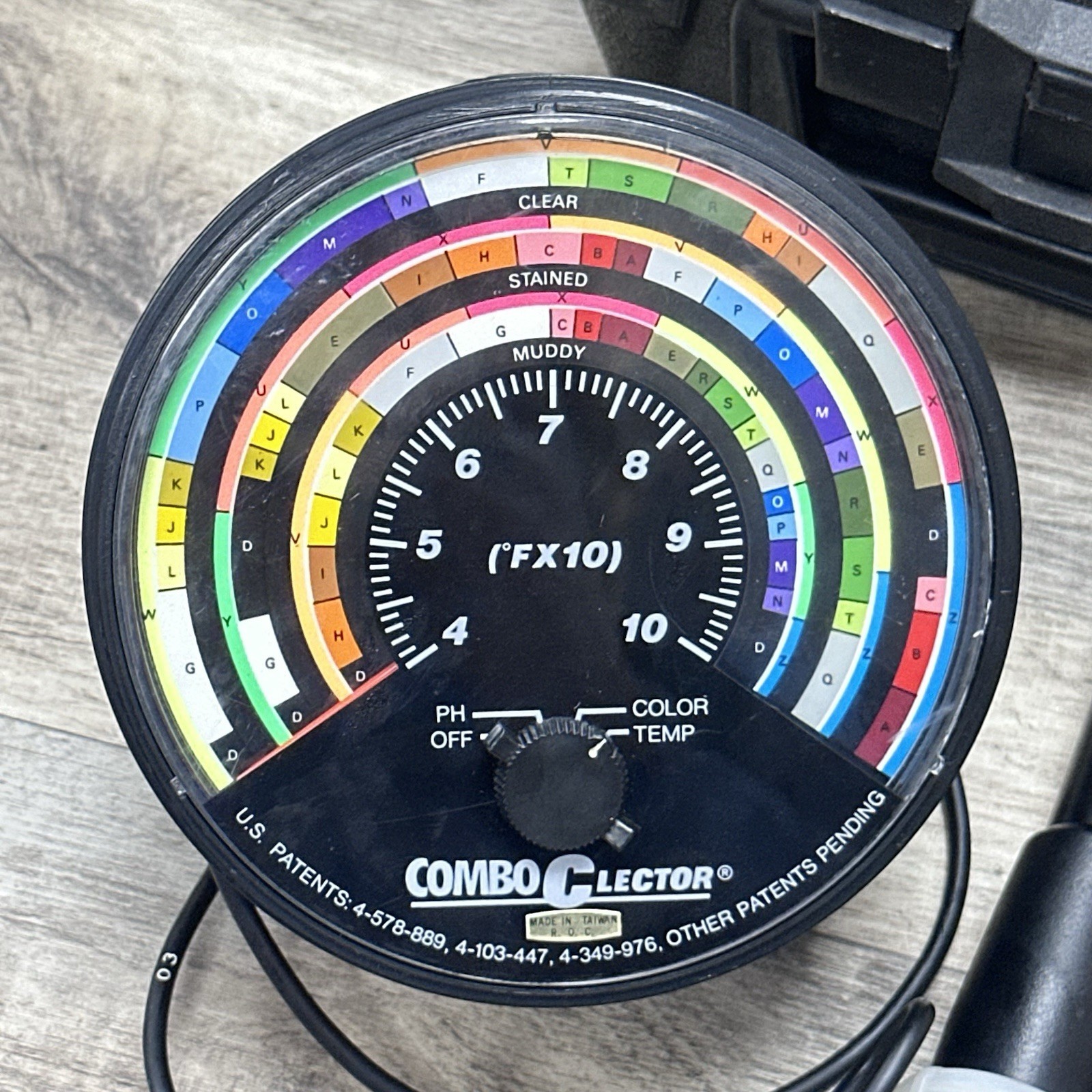 Combo C Lector FX10 PH Color Temperature Meter Tracker Lake System AS IS