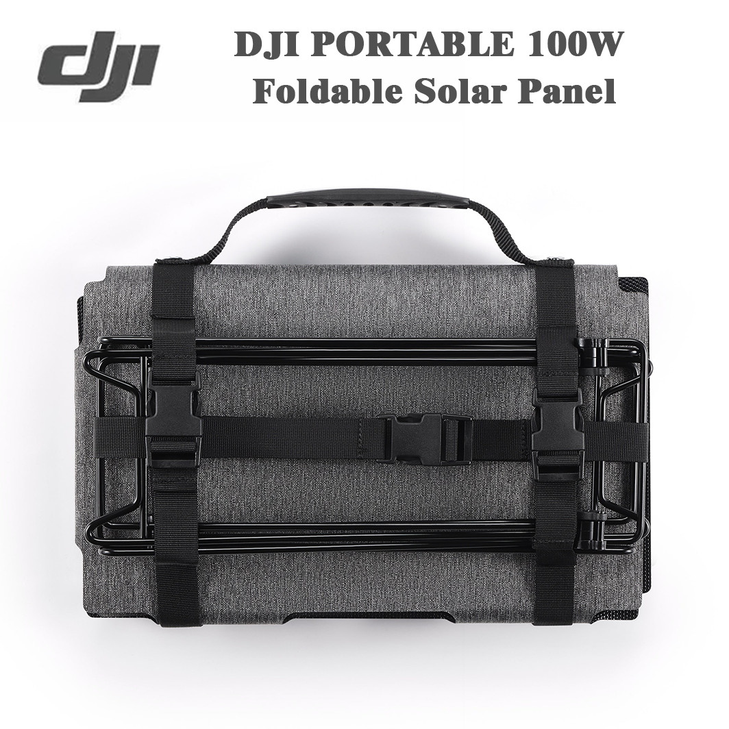DJI 100W Portable Solar Panel – Foldable, IP67, N-Type TOPCon, 24.8% Eff.