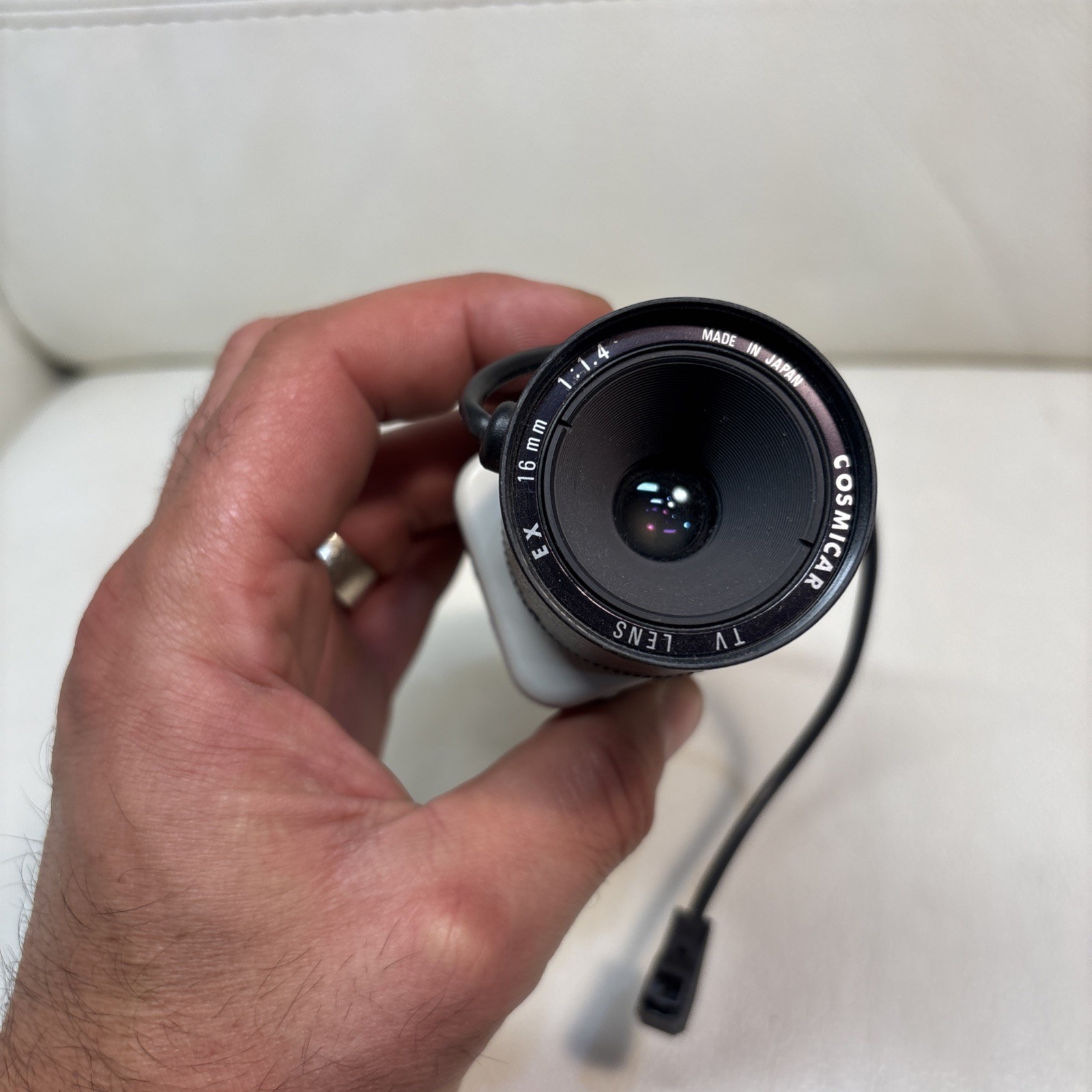 Sanyo Color VCC-3974 CCD Security Camera - WITH LENSE - UNTESTED