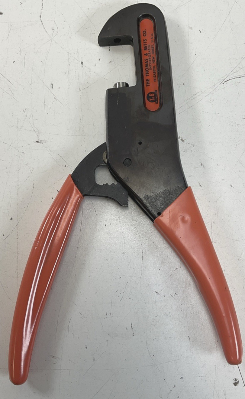 Thomas & Betts T&B WT540 Ratchet Hand Crimp Tool Interchangeable Die Frame