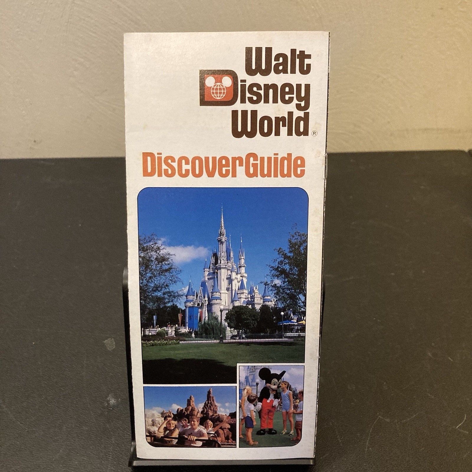 Walt Disney World Discover Guide 1980 Vintage Tourist Pamphlet Guide
