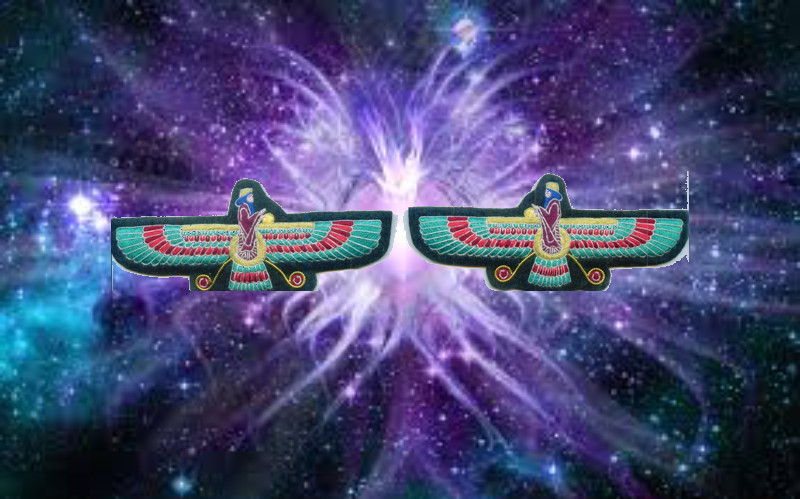 Ancient Space Invasion Nephilim Anunnaki Myth Deluge Bible UFO Cosmic Patch NWO