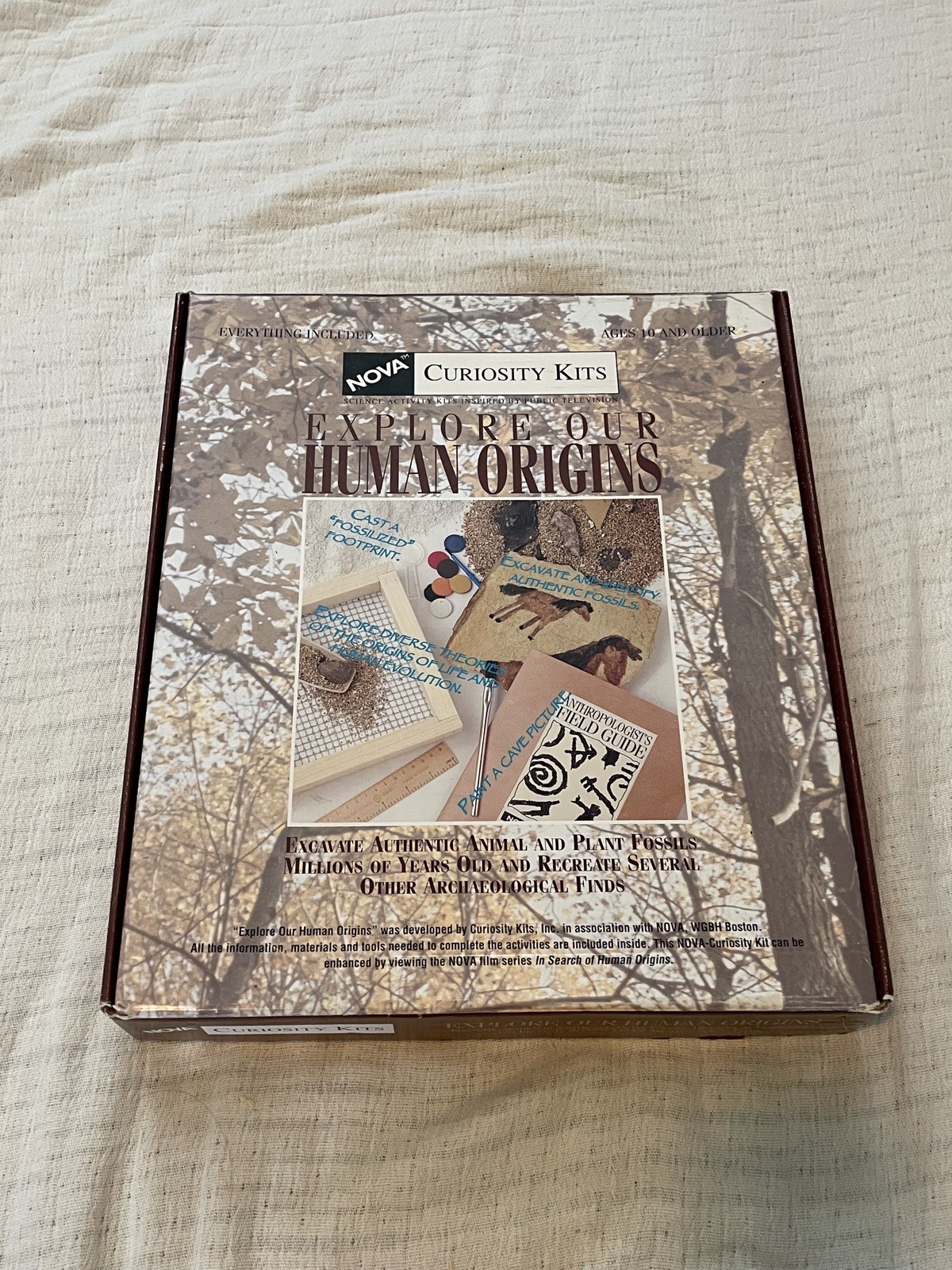 Nova Explore Our Human Origins Kit Vintage 70’s Archaeology Fossils Children NOS