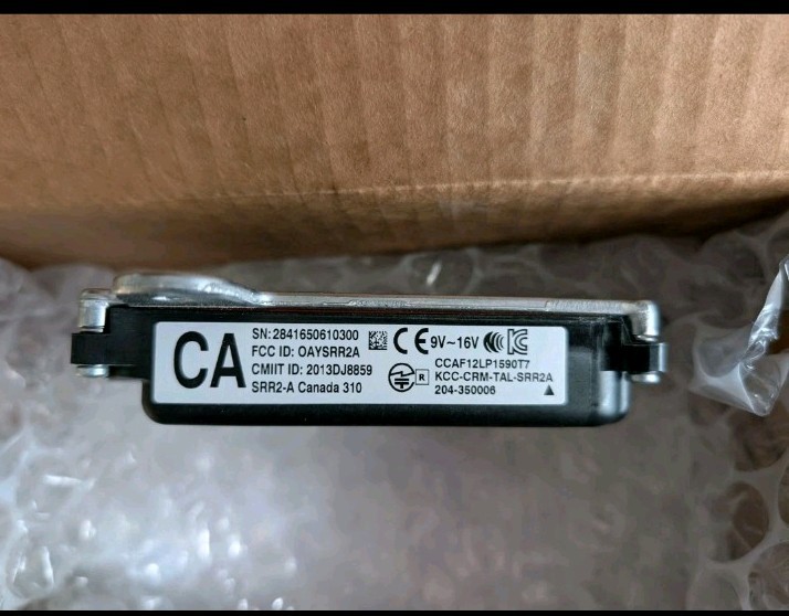 2012-2015 TOYOTA CAMRY BLIND SPOT MONITOR SENSOR MODULE OEM 88162-06031 CA