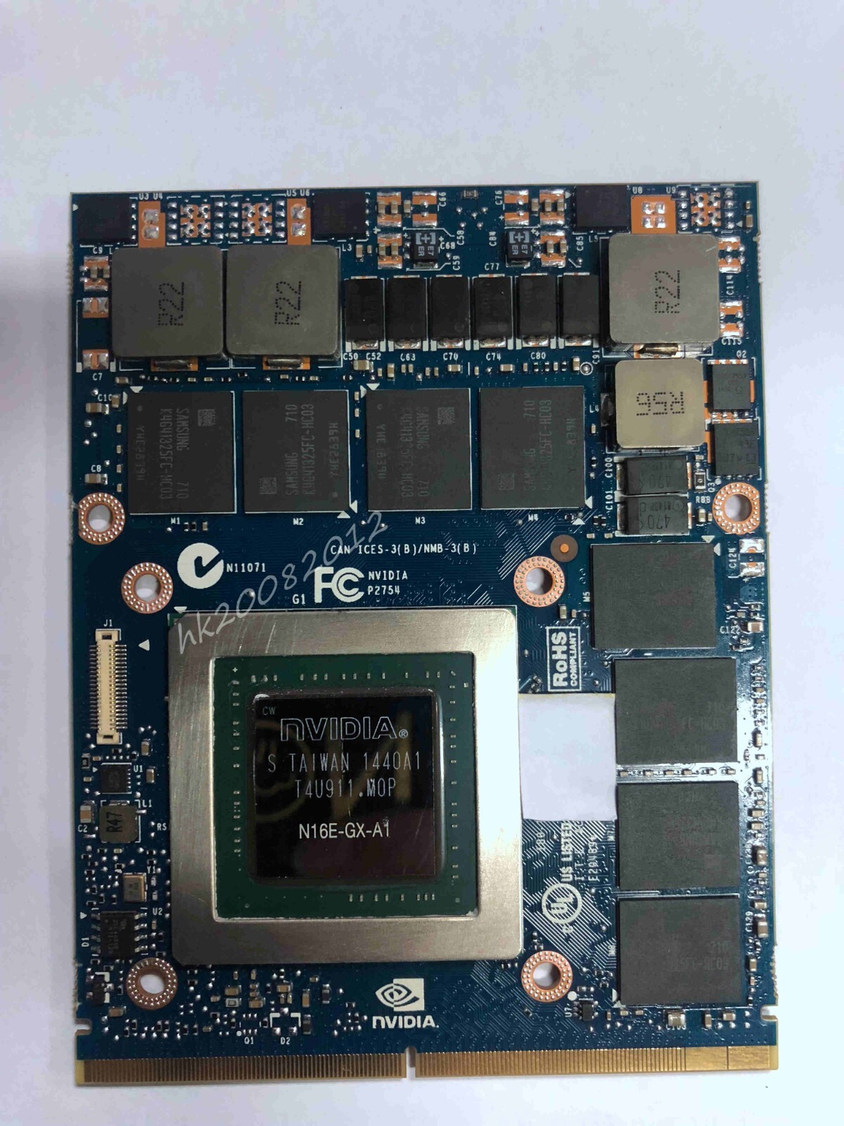 Nvidia GeForce GTX 980M 8GB Video Card N16E-GX-A1 Alienware MSI Clevo