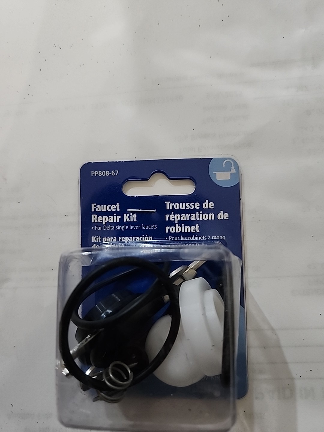 Faucet Repair Kit W/Ball Delta Single Lever Pp808 67