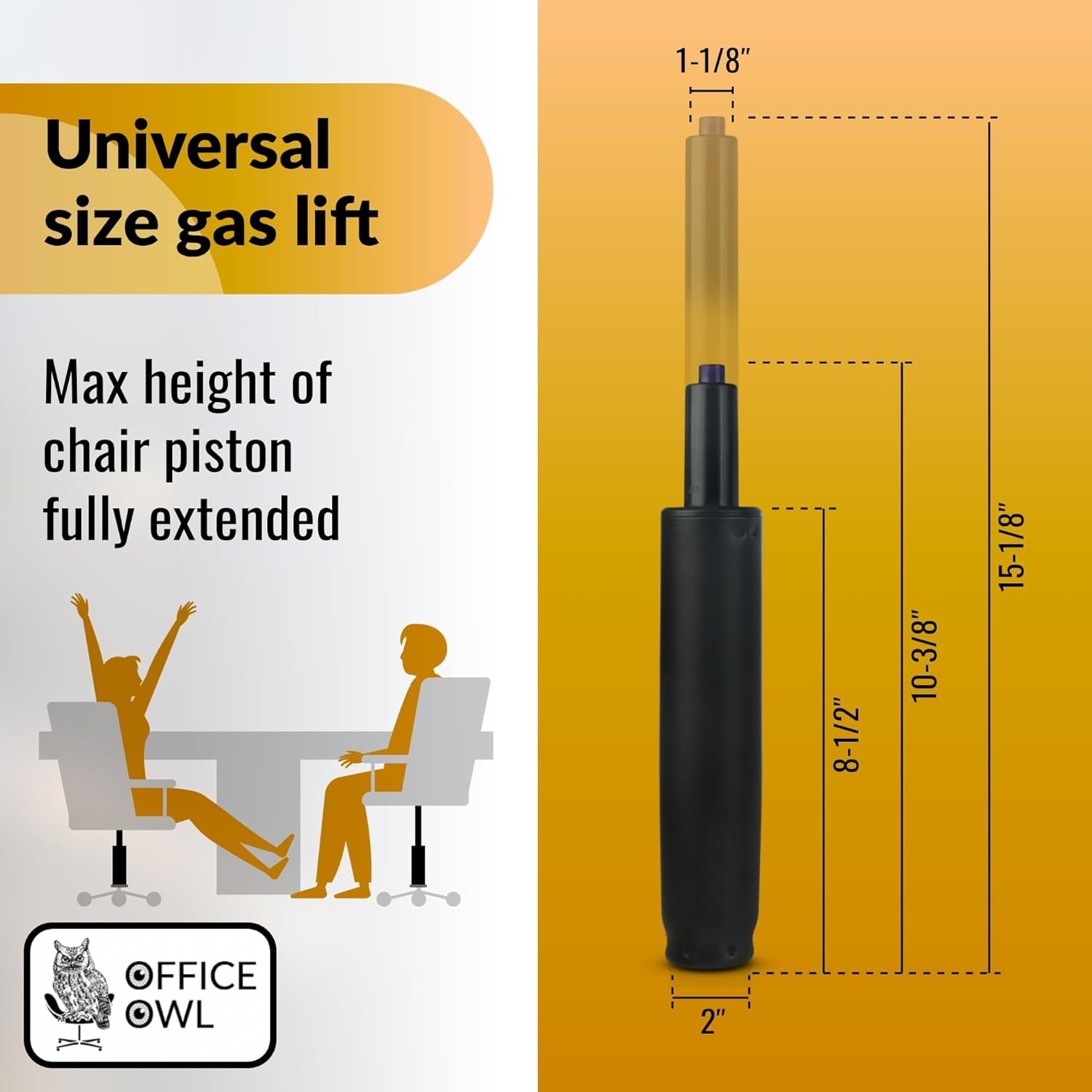 Upgrade Your Desk & Gaming Chairs: Class 4 Gas Cylinder Replacement Kit Included