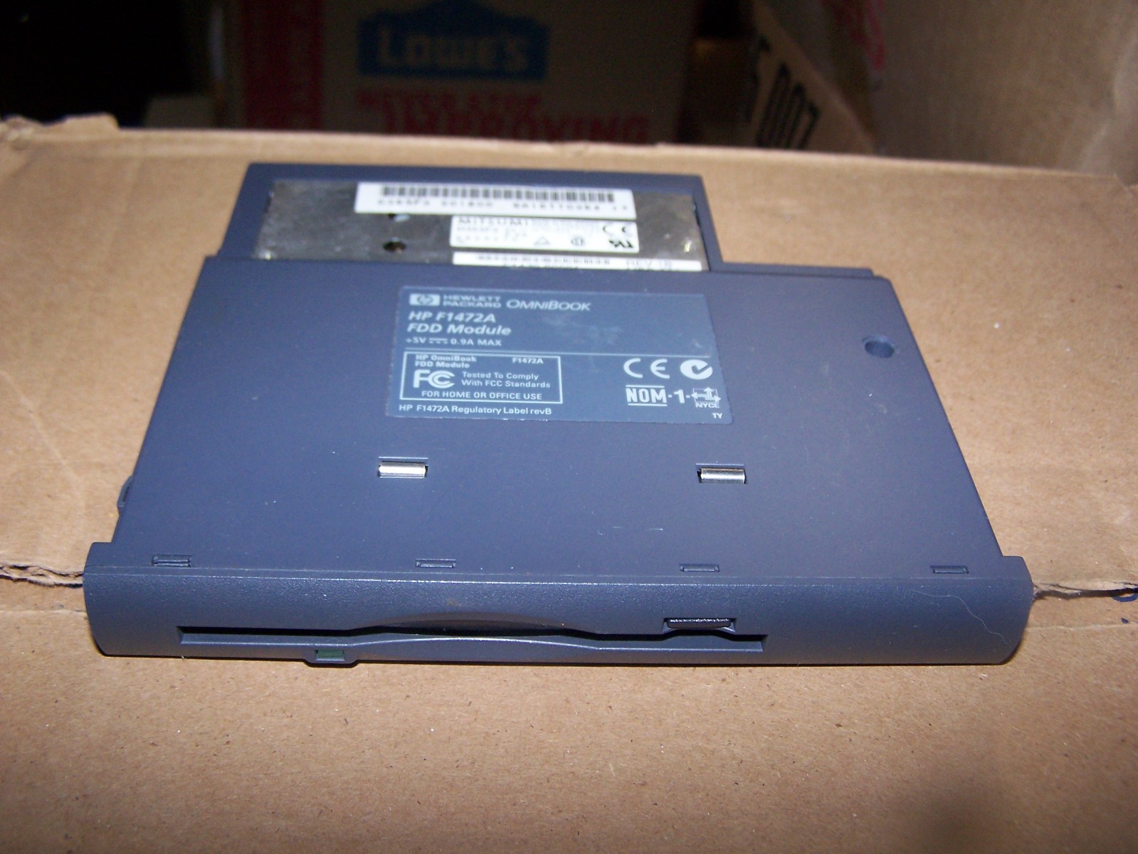 F1472A OmniBook Floppy Disk Drive Module HP OmniBook laptop floppy drive module