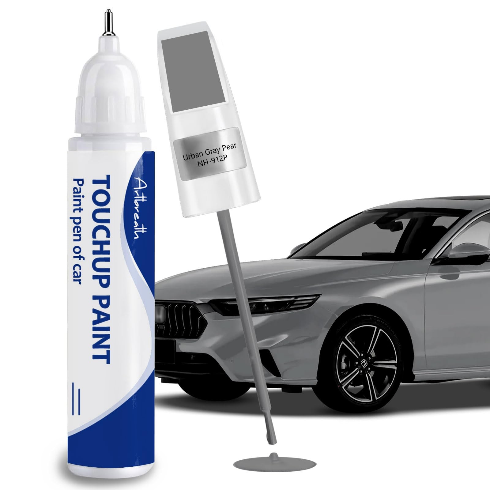 Touch Up Paint for Honda Urban Gray Scratch Repair Kit for CRV, Civic, Accord