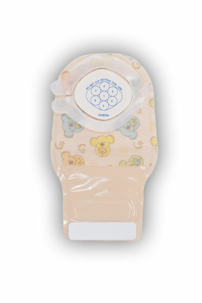 Little Ones 1-Piece Drainable Pouch Cut-to-Fit 5/16'' to 2'' - Box of 15