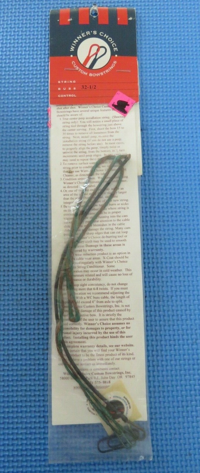 Winners Choice Bowstring Multiple Sizes Available