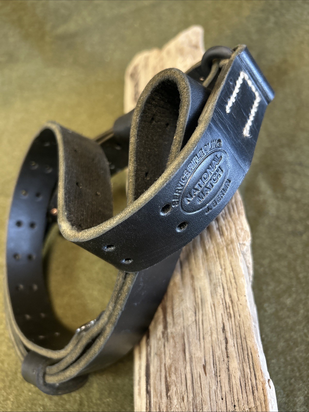 National Match Leather Rifle Sling